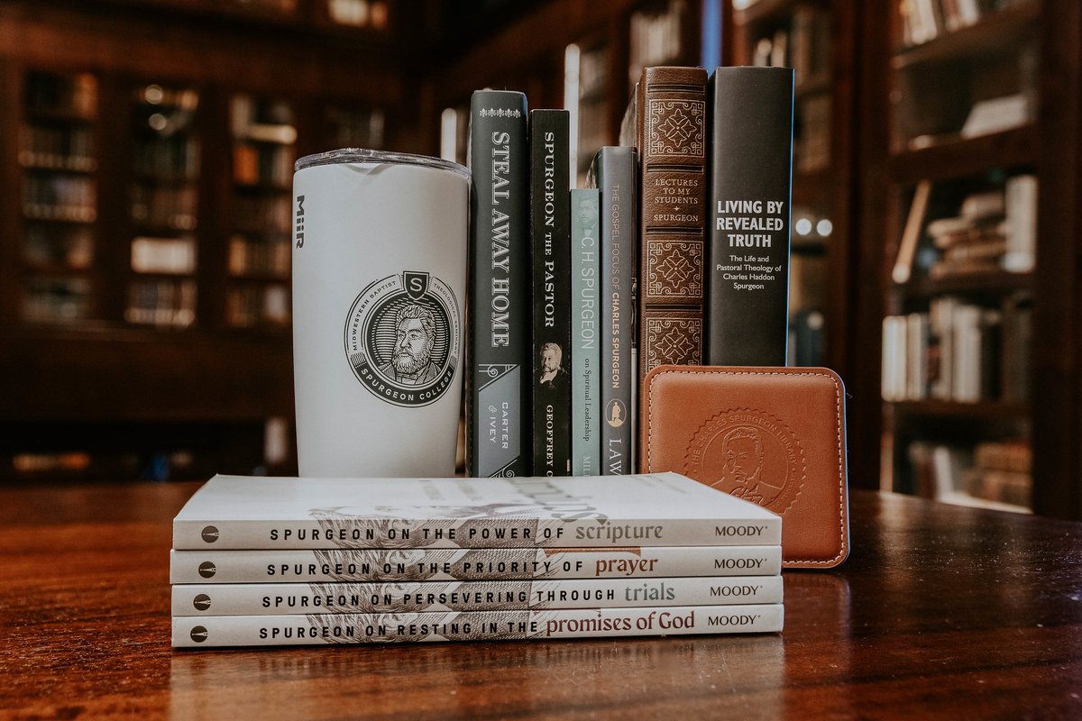 📚 GIVEAWAY 📚

Earlier this month we announced that Midwestern Seminary is now home to the largest collection of Spurgeon items. To continue the celebration, we're giving away a Spurgeon Bundle!

To enter, follow, like, and repost. Learn more: bit.ly/3QdV3mm
