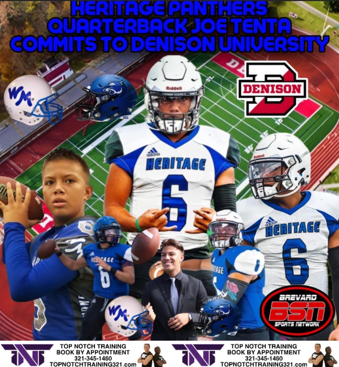 SportsBrevard's tweet image. BSN #RECRUITINGUPDATE: @swarmgangg QUARTERBACK @joe_tenta6 COMMITS TO @DUFootball. 

#GoBigRed
#RollDenny.
#commitment #rep321 

Read the write up here: 📸 Look at this post on Facebook facebook.com/share/p/mzkXLk…