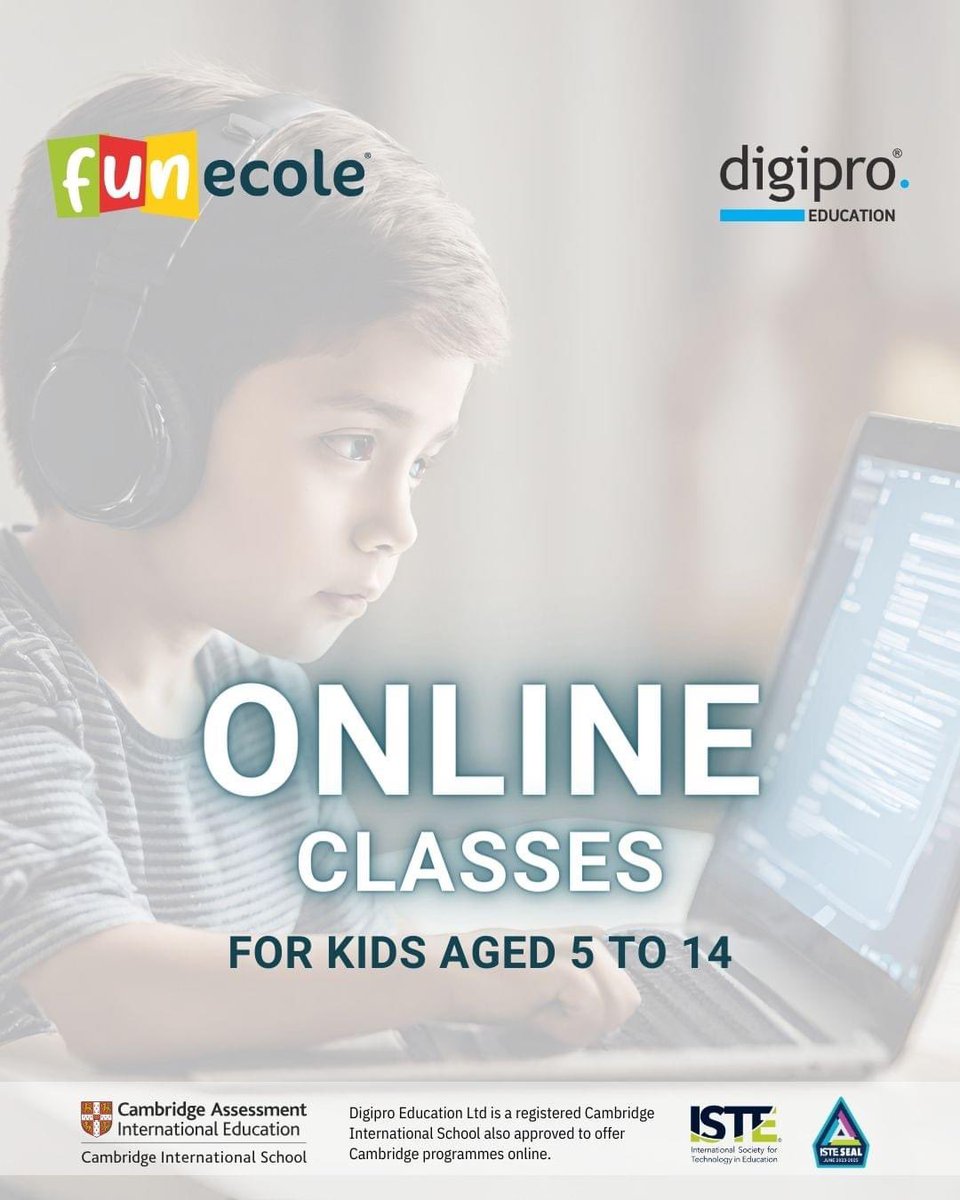 digiprocc's tweet image. 𝑫𝒐𝒏'𝒕 𝒎𝒊𝒔𝒔 𝒐𝒖𝒕 𝒐𝒏 𝒕𝒉𝒊𝒔 𝒐𝒑𝒑𝒐𝒓𝒕𝒖𝒏𝒊𝒕𝒚!
As of today, Digipro Education Ltd proudly stand among 16 certified physical and online Cambridge International schools.
Join us by requesting a demo at funecole.com or call us at +357 26 955000 for info!