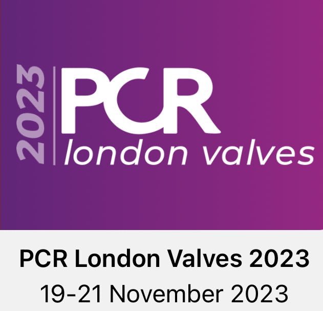 جزء من حضور مؤتمر صمامات القلب في لندن، #PCRLV 
Attending PCR London valve 2023