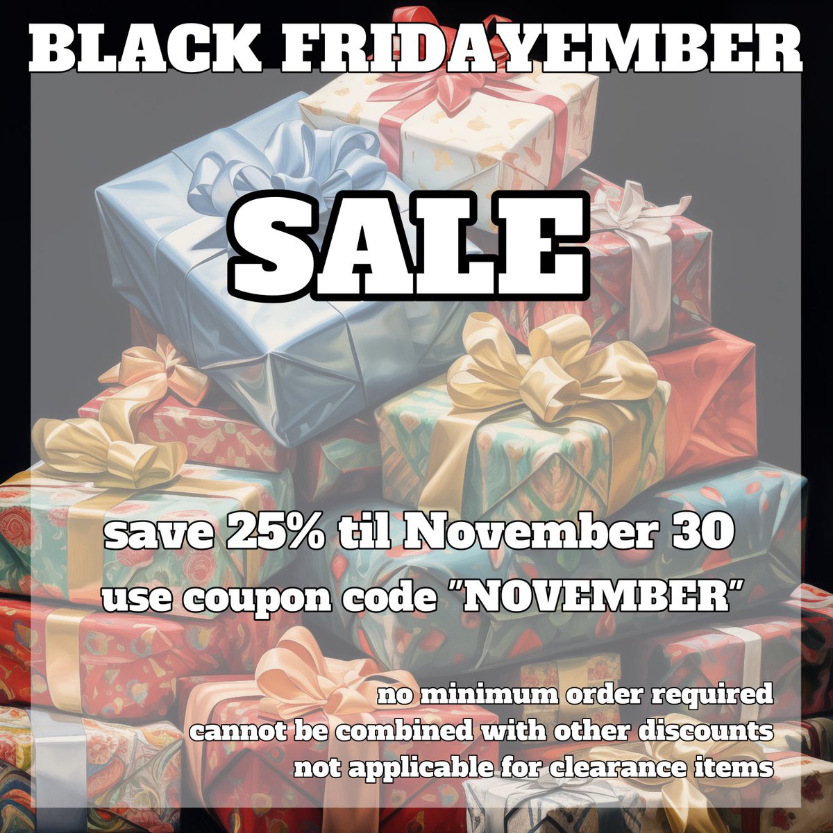 Our #BlackFriday ends at midnight tonight! Save 25% NOW at SensualElegance.com 

#sale #lingerie #shoesaddict #clothingshop