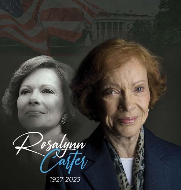 First Lady Rosalynn Carter’s life was a testament to selfless service to humanity. May President Carter and the Carter family find comfort in their fond memories and may our nation follow in the path paved by this extraordinary Georgian who changed the world for the better.