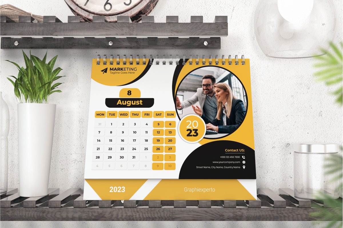 Graphiexperto's tweet photo. New year Desk Calendar 2023 template 12 months included. Designed In Adobe Illustrator. Also Available In Eps, Pdf, And Jpeg Format. All The Information And Images On This Project Are Given By Default. Provide Your Valuable Feedback About The Design. #calendar #calendar2024 #2024 https://t.co/D4yeBVFu8R