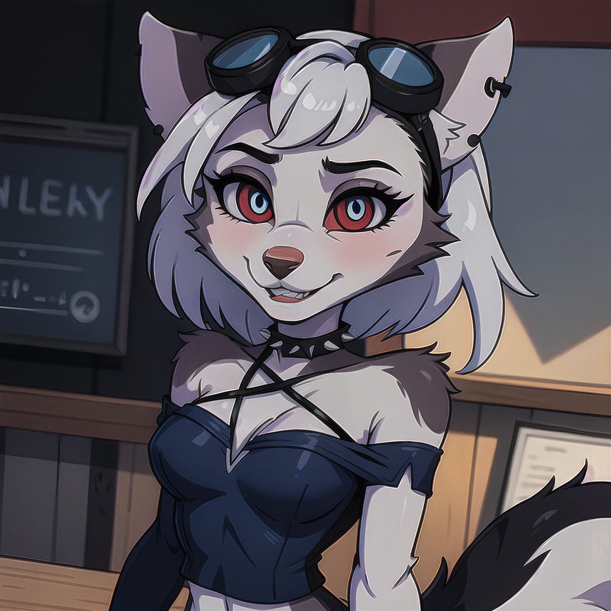Rivetus's tweet photo. #HelluvaBoss #loona #loonafanart #stablediffusion #aiart #aigenerated #RatchetandClank #RatchetPS5 #RatchetPC #RiftApart #fanart #aiphotography #ai https://t.co/PMmiXuie2K