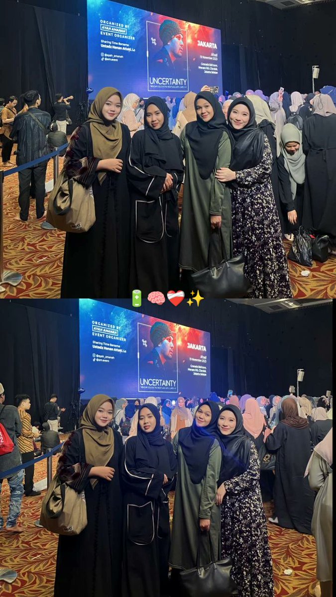 Syarifahhnh's tweet image. Hidup lagi capek-capek nya sama ketidakpastian eh malah datang kajian. MasyaAllah, Alhamdulillah alaa kulli haal wa'nimah✨

#ustadzhananataki #sharingtime #Uncertainty