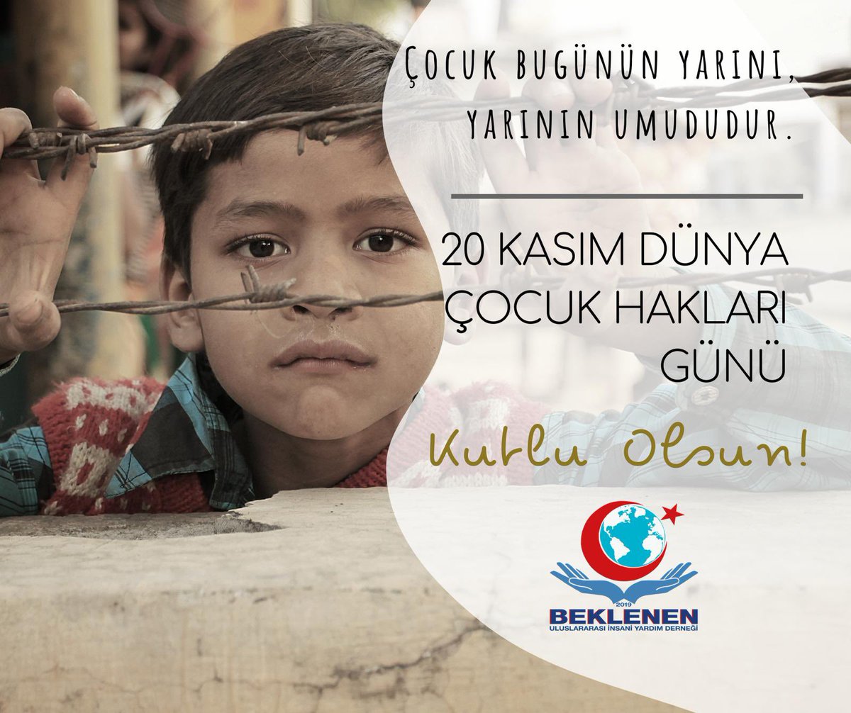 BeklenenUIYD's tweet photo. Çocuk Hakları Günü'nde, Filistin'deki çocukların haklarına olan duyarlılığımızı bir kez daha dile getiriyoruz. Savaşın acımasız etkilerinden korunma haklarına saygı göstermeli ve onların daha güvenli bir geleceğe adım atmalarına destek olmalıyız. https://t.co/8Q0tE8hzgg