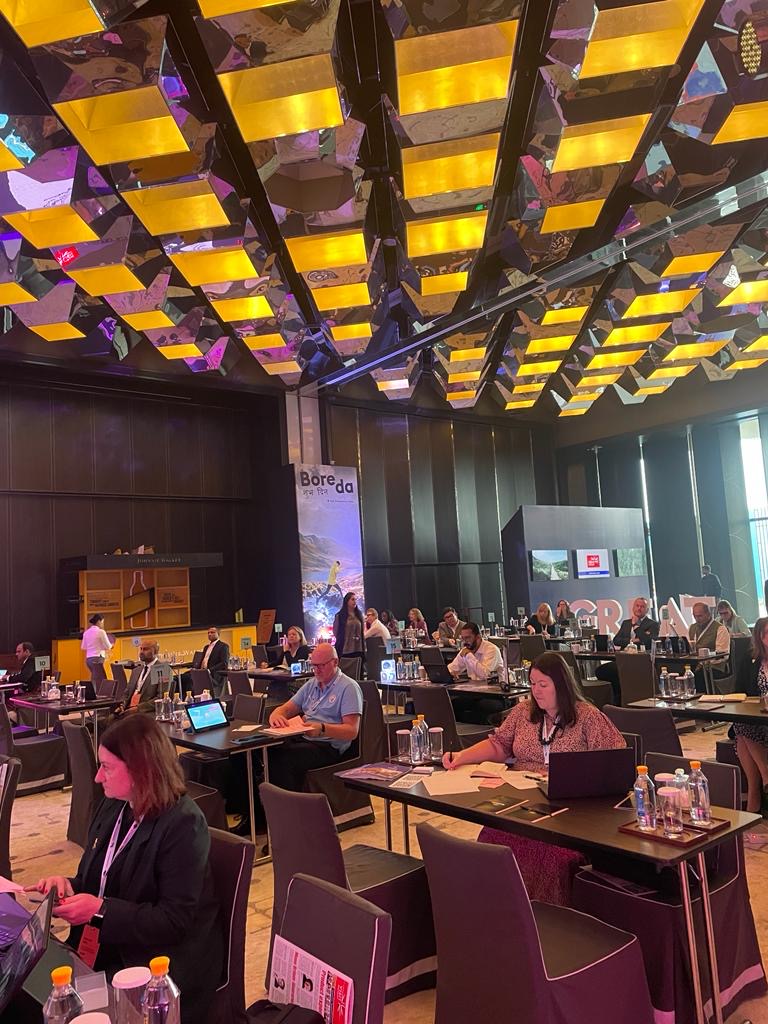 VisitBritainBiz's tweet photo. We are welcoming #India &amp; #Britain partners to Destination Britain India, led by our Partnerships Director Louise Bryce. The event will see UK suppliers  promote the best of Britain to top travel buyers to inspire visitors to the UK.

#AliveWithOpportunity  
#DBI2023 #DBIndia2023 https://t.co/bUalZCilZv