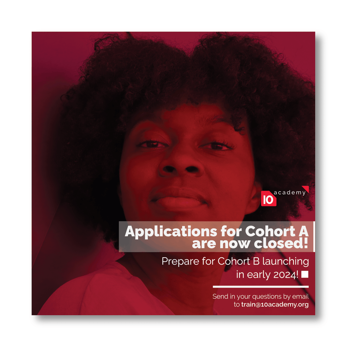The application window for Cohort A has officially closed on November 16, 2023. We want to express our sincere appreciation to all the incredible individuals who applied. Your passion and dedication have truly impressed us!

But fret not if you missed out this time! We have some