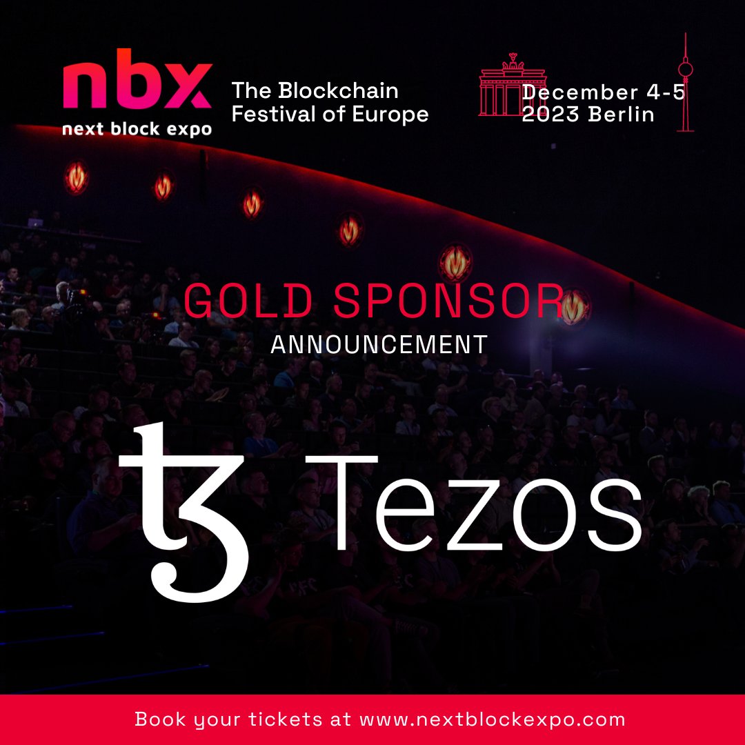 🌟 Introducing NBX Gold Sponsor, @Tezos, a self-upgradable and energy-efficient proof of stake blockchain with a mission to stand out as part of humanity’s digital future. 🔥

@Tezos distinguishes itself as an environmentally sustainable blockchain, providing a platform for