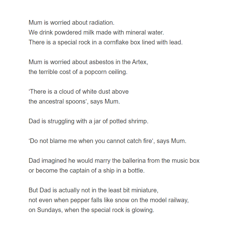 Was very pleased a while back to have some poems in @LongPoemMag from my Mum & Dad sequence, which are now also online here: longpoemmagazine.org.uk/poems/mum-dad/ LPM is a really great publication. Their new issue is out now.