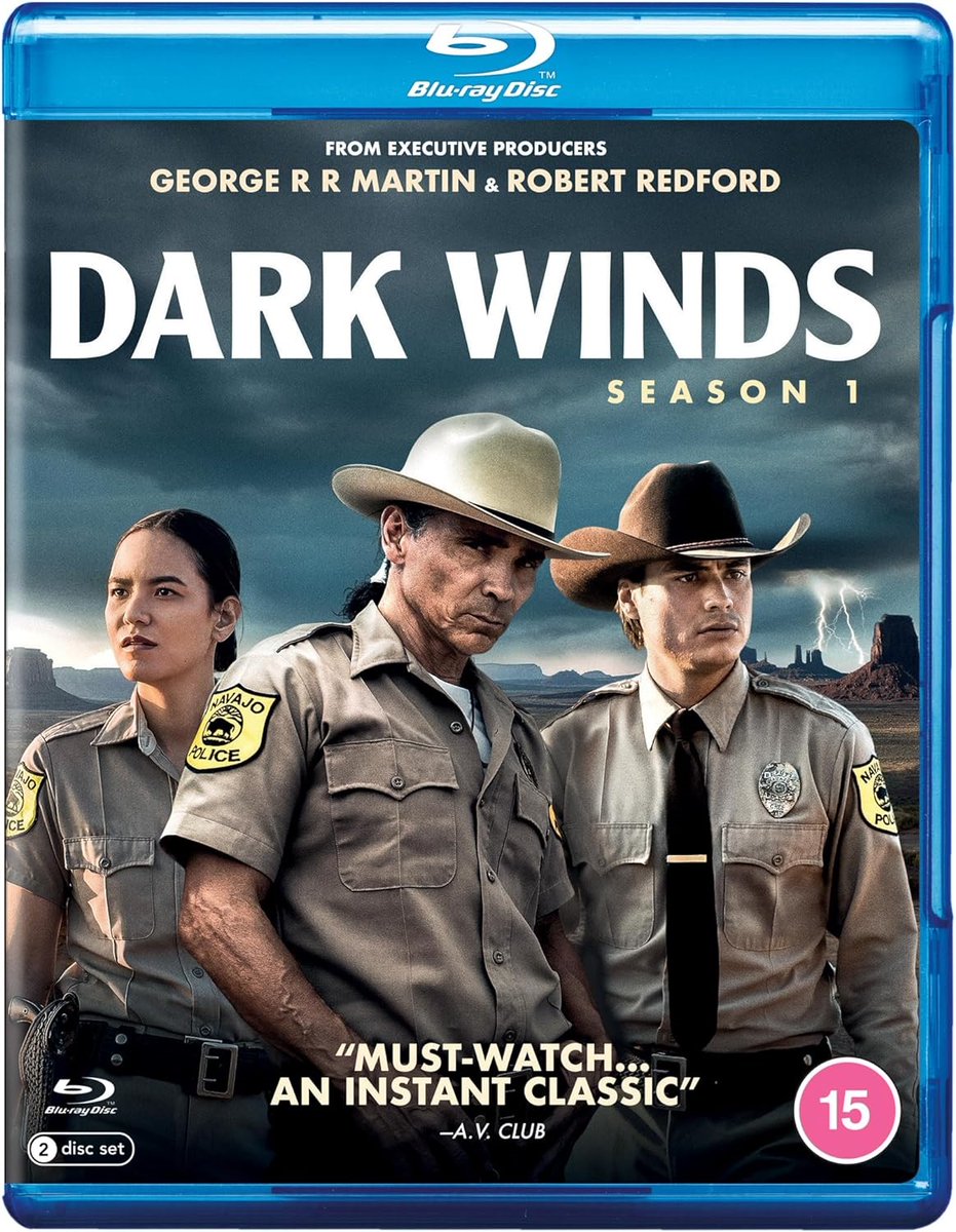 #COMPETITION
Win #DarkWinds: Season 1 on Blu-ray

Prepare to be blown away by Dark Winds – the smash-hit, stunningly shot, atmospheric new crime-thriller crafted by Jack Ryan creator Graham Roland and exec–produced by #RobertRedford & #GeorgeRRMartin. 

jonn.co.uk/2023/11/compet…