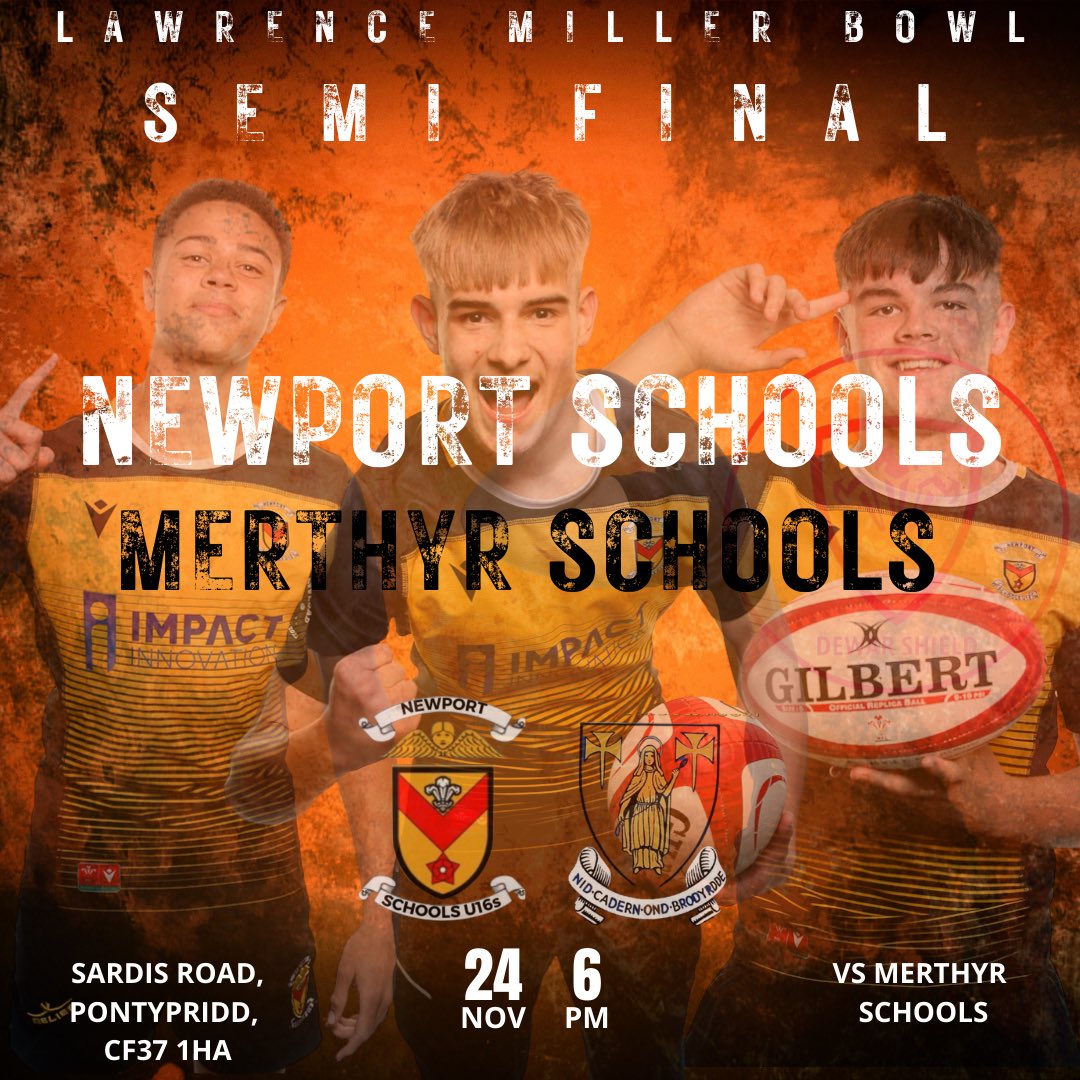 🚨 Semi Final Confirmation 🚨 

❓ Lawrence Miller Bowl Semi Final
🏟️ Sardis Road, Pontypridd, CF37 1HA
📅 Friday 24th November 
⏰ 6pm Kick Off

Who’s joining us on our journey as we attempt to book our place in the Lawrence Miller Bowl Final?!👊🏽💪🏽 

#COTP #ymlaencasnewydd