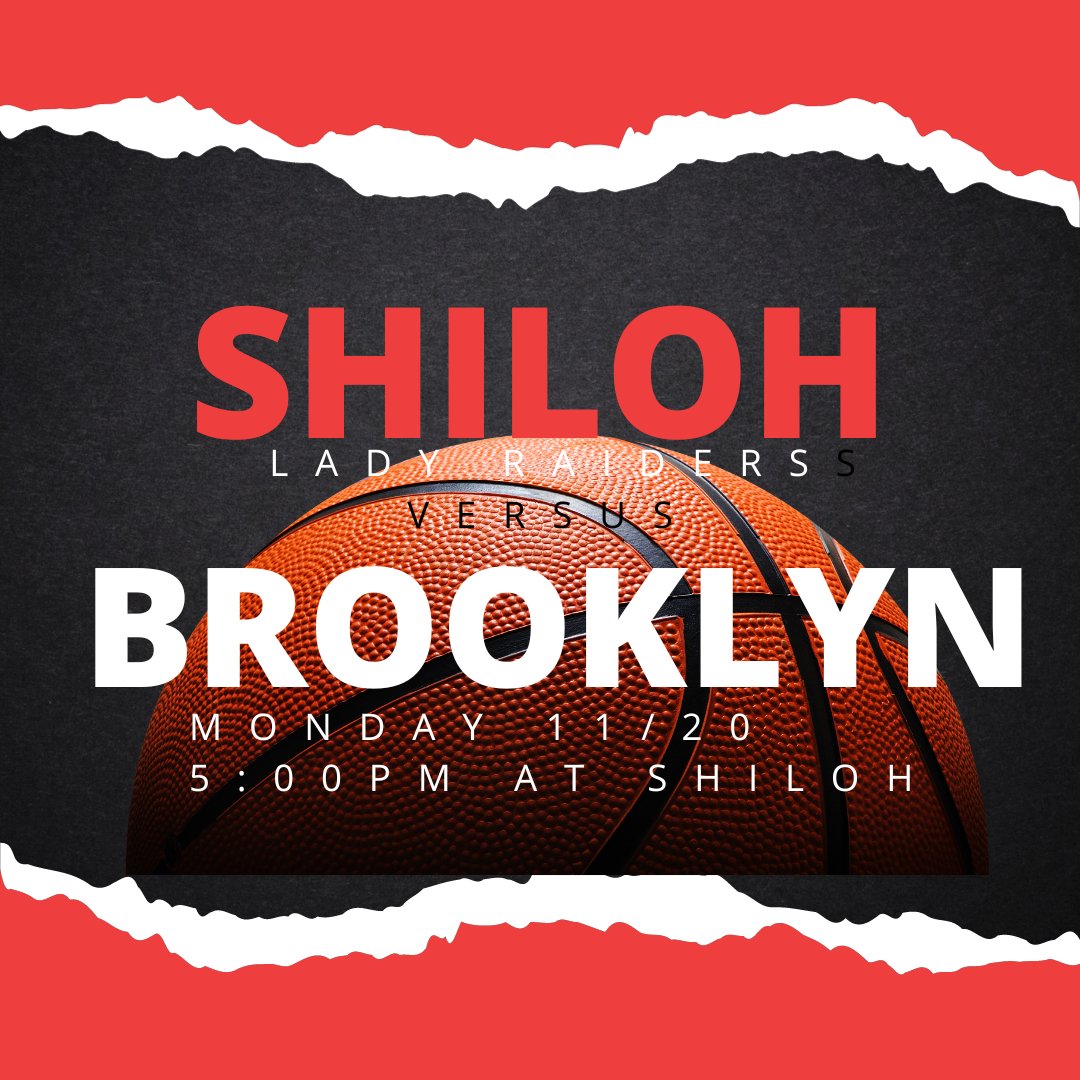 Come cheer on our Raiders at Home vs Brooklyn.

11/20/23 7th grade at 5:00/8th grade to follow

Admission is $5.00/spectator either online purchase or cash at the door