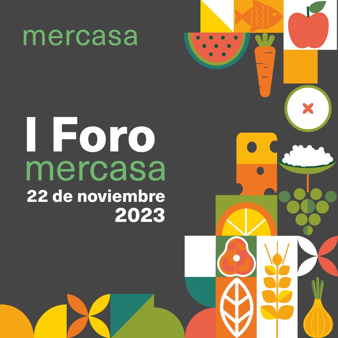 👥 Esta semana estaremos debatiendo en el #IForoMercasa sobre la "Nueva dimensión de la cadena alimentaria"

Desde la realidad de #Mercasa y la Red de Mercas, con el entorno de conocimiento académico, actividad empresarial y responsabilidad institucional del sector 🔝