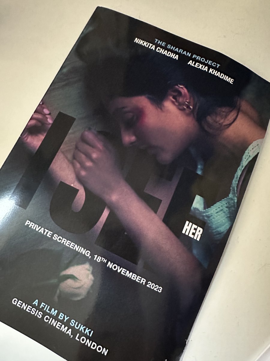 On Saturday, we were lucky enough to get a sneak preview of the brilliant short film ‘I SEE HER’, executive produced by our wonderful trustee <a href="/KimRowellTV/">Kim Rowell</a> and created by the remarkable <a href="/SukkiMenon/">SUKKI</a>. 

And now we get to share it with you!👇