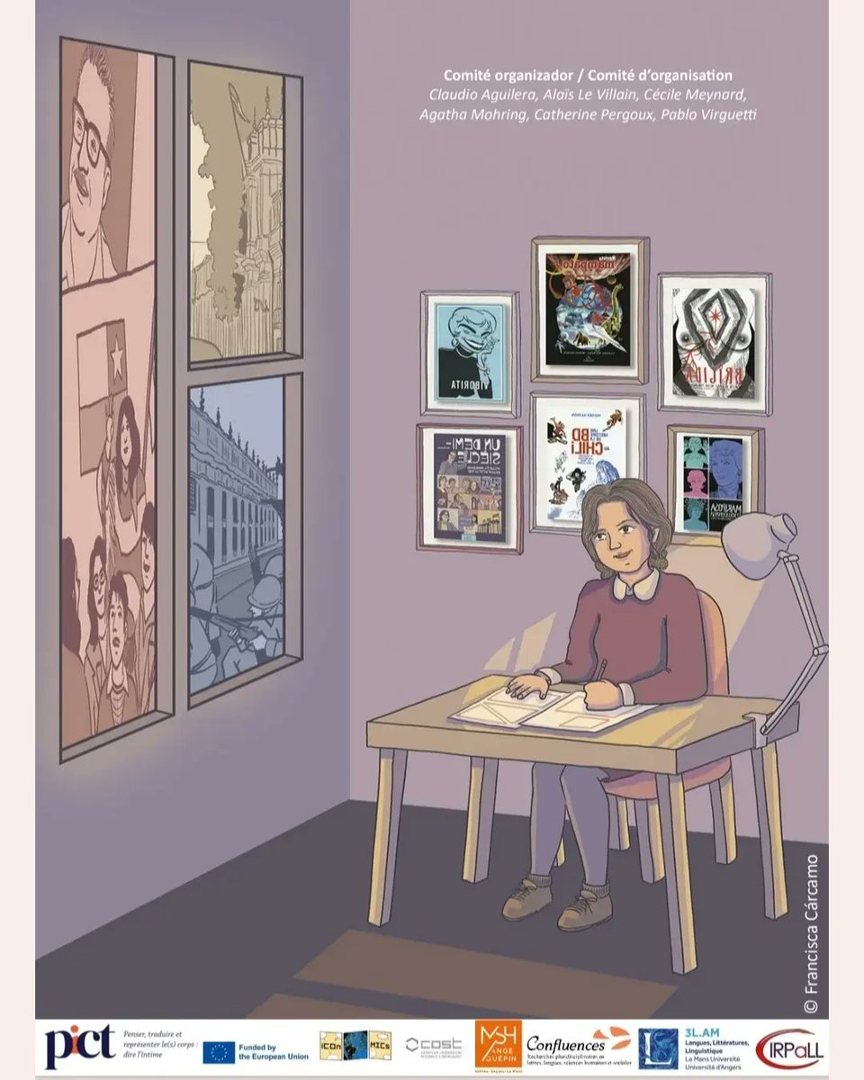 Jornada en Angers
21 de noviembre 
<a href="/MoisesHasson/">Moises</a> 
<a href="/meliaguayo/">maria eliana aguayo</a> 
<a href="/australynorth/">Connie Tapia Monroy</a> 
@panchulei 
@CE_Aguilera_A 
<a href="/paquitalapaca/">Fran</a>