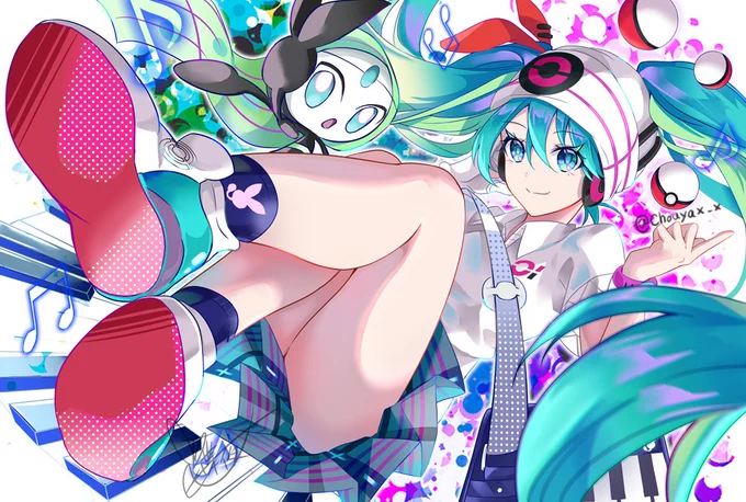 #いい太ももの日#初音ミク 