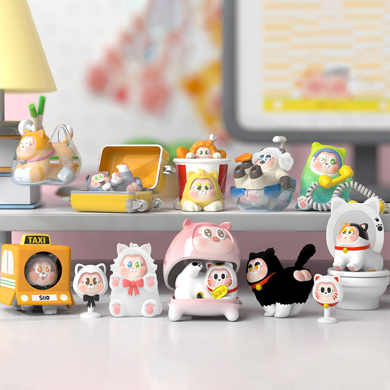 KikaGoods's tweet photo. 🌟Spoiler
💗Sllo Peek-a-Boo Blind Box
✨The kittens are ready to go🚗, are you ready to take them home?
📢Toy Share
🧡Follow us and get the newest toy share daily
#kikagoods #figure #designertoys #cute #blindbox #mysterybox #sllo #cat https://t.co/TKI6G28oD0
