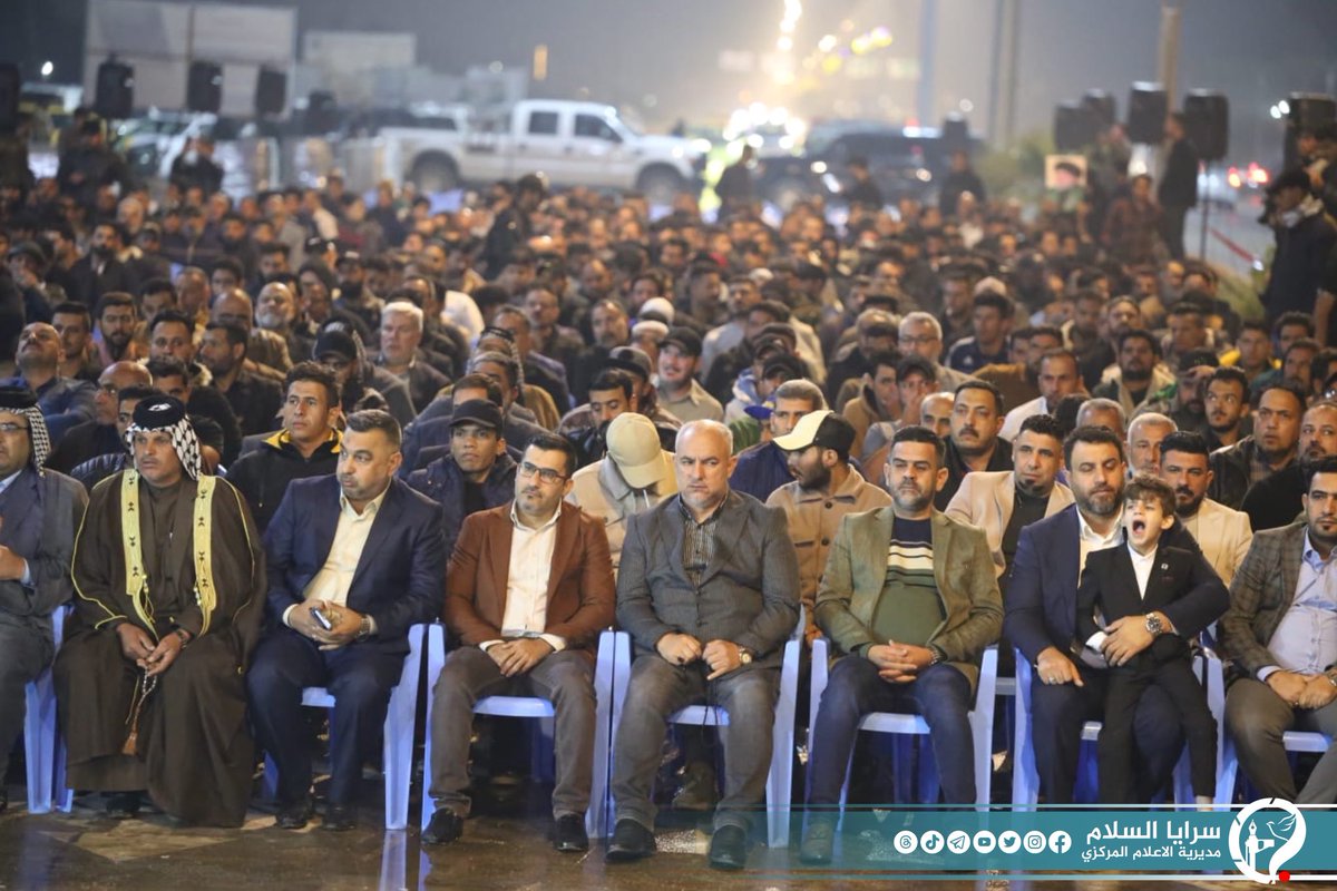 Centralmedia_d's tweet photo. لواء ٣٠٧ في محافظة واسط  يفتتح نصباً للقران الكريم في مدخل مدينة الكوت

برعاية مباشرة من قبل القيادة العامة لسرايا السلام،  افتتح لواء ٣٠٧ لسرايا السلام في محافظة واسط نصباً للقرآن الكريم في مدخل مدينة الكوت، تشرف بإفتتاح النصب سماحة السيد مهند الموسوي وآمر لواء ٣٠٧ المجـ*ـ١هد ابو حسن السعيدي، حيث حضر الإفتتاح جمع كريم من وجهاء وأهالي محافظة واسط.

سرايا السلام- مديرية الإعلام المركزي