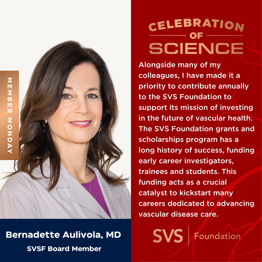 Vascular SVS (@vascularsvs) on Twitter photo Join <a href="/BAulivolaMD/">Bernadette Aulivola</a> in contributing to the future advancement of vascular disease care this holiday season. Your year-end gift can fund the future generation of vascular scientists and their discoveries. Make your gift today: classy.org/give/528690/#!… Join <a href="/BAulivolaMD/">Bernadette Aulivola</a> in contributing to the future advancement of vascular disease care this holiday season. Your year-end gift can fund the future generation of vascular scientists and their discoveries. Make your gift today: classy.org/give/528690/#!…