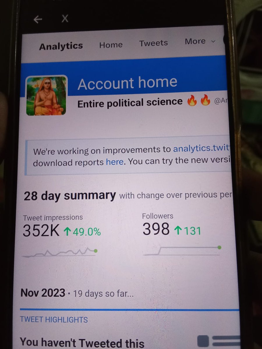 Anilkum28294303's tweet photo. Poyina month health baleka tweets veyyaledu ,down ayyinde ,60% ,akkada nunchi Up 49% chesa ee month, #XViews #XImpressions #TwitterImpressions https://t.co/W0sW9iRwPJ
