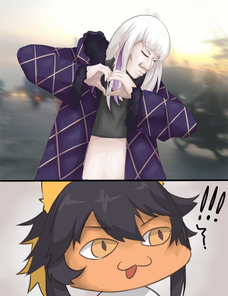 KiminoFreewings's tweet image. Mefi to Moxxie
just make it for fun hehehe
.
#MoxSiixArt #mefiart #KiminoChan_Art