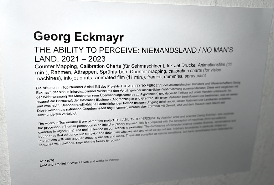 Georg_Eckmayr's tweet photo. Dismounting my exhibition NOMANSLAND @viennaartweek #vienna #art #week #countermapping https://t.co/My0JACOu7q