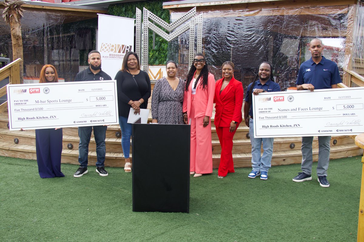 JacksonAdvocate's tweet photo. On Nov. 17th, One Fair Wage, in partnership with the City of Jackson, High Roads Kitchens and the Mississippi Black Women’s Roundtable announced the winners of its High Roads Kitchens Grant Program. https://t.co/7AEei0h47z
