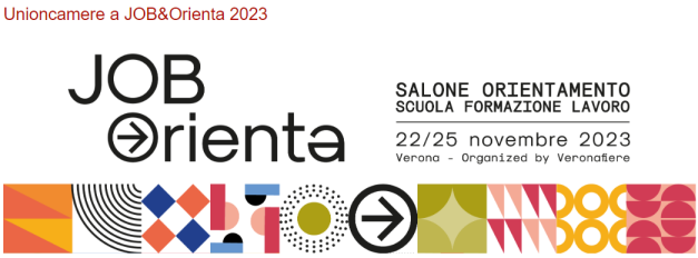 unioncamere's tweet photo. Dal 22 al 25 novembre #Unioncamere partecipa a @Job_Orienta, il salone della #scuola e dell'#orientamento, con numerosi appuntamenti dedicati al premio #StoriediAlternanza, all'app #excelsiorienta, alla #certificazione delle #competenze. https://t.co/TSDfpZfHgL https://t.co/F41PtrL7Sk