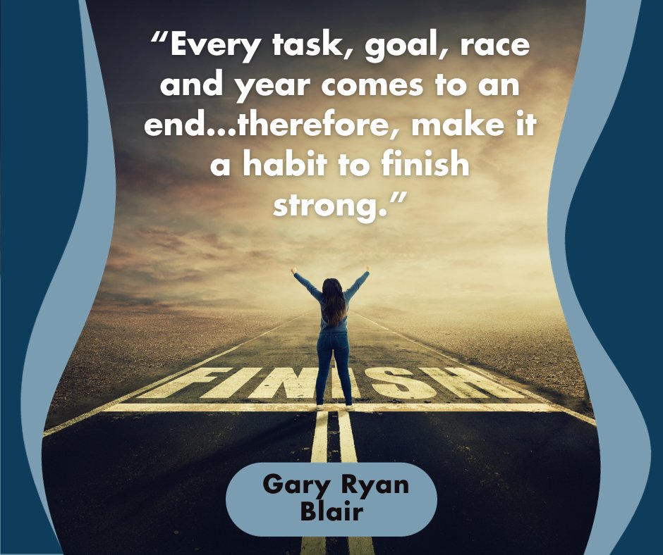 “Every task, goal, race and year comes to an end…therefore, make it a habit to finish strong.” ― Gary Ryan Blair
#MondayMotivation #InspiratonalQuotes #Inspo #ProvidentWealthSolutions #Wisdom #Quotes