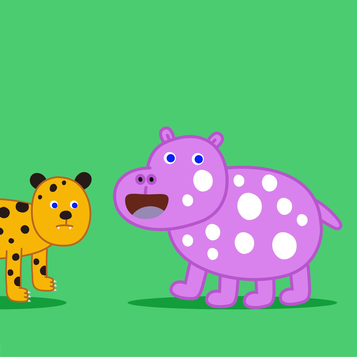 Let's kick off a week celebrating the beauty of diversity with our spotty animal friends. Life's more fun in color! 🦛🌈 

#DiversityWeek #SpotsOfJoy #CelebrateDifferences #cabbageandtyler #kidstories #kidsongs