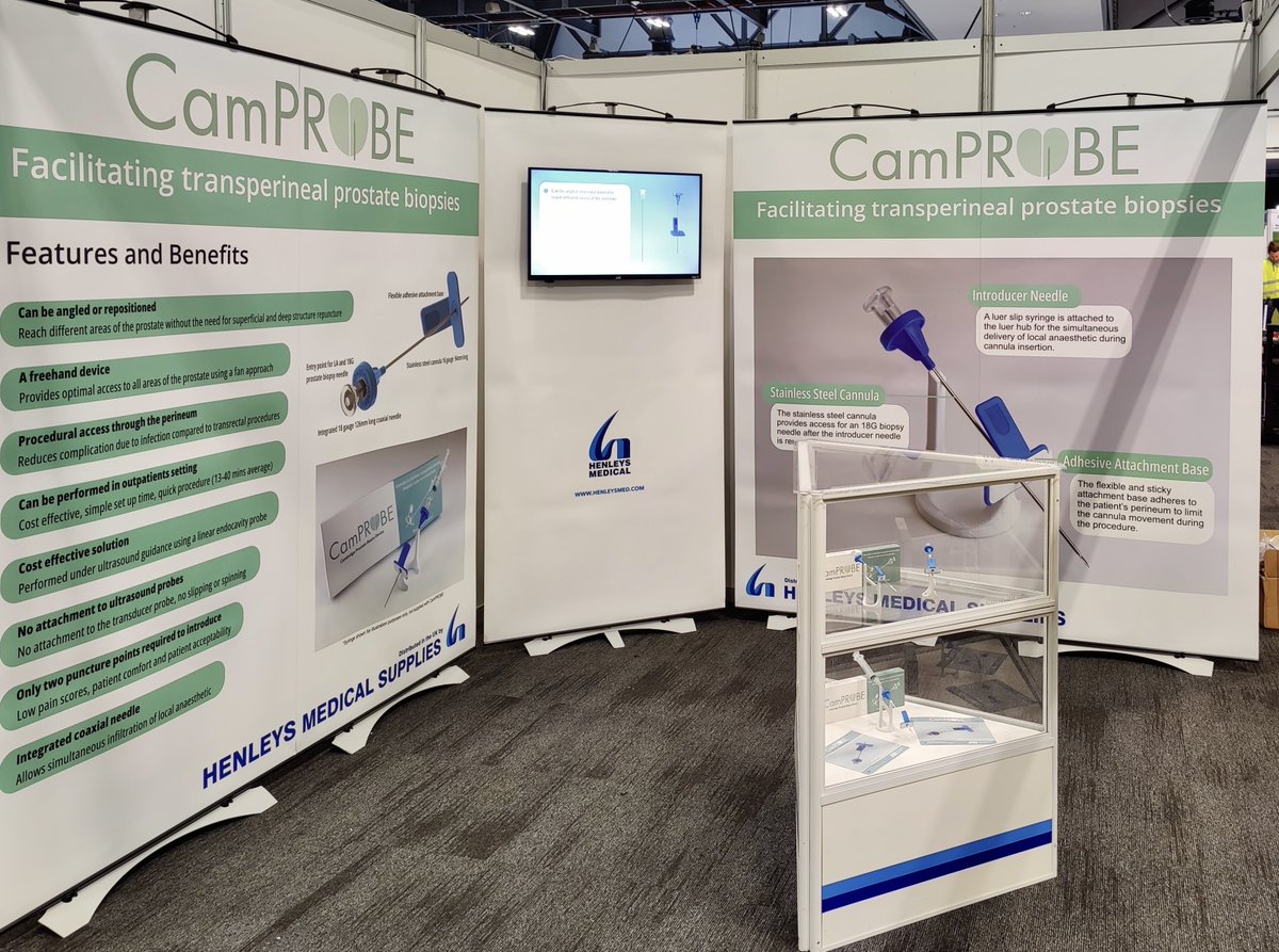 CamPROBE is on display today at the BAUN Conference in Liverpool! 

Head over to Stand 48 to speak to the UK distributors <a href="/HenleysMedical/">Henleys Medical Supplies</a> to find out more about the device. 

#BAUN23 #prostatecancer #conference