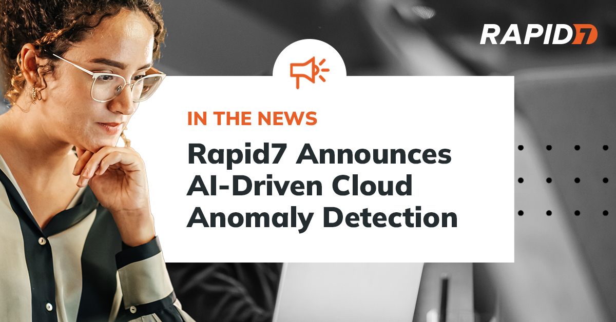 Introducing cloud anomaly detection. ☁️🛡️ An AI-powered, agentless detection capability designed to detect and prioritize anomalous activity within an organization’s cloud environment. Learn more: bit.ly/40LRybA