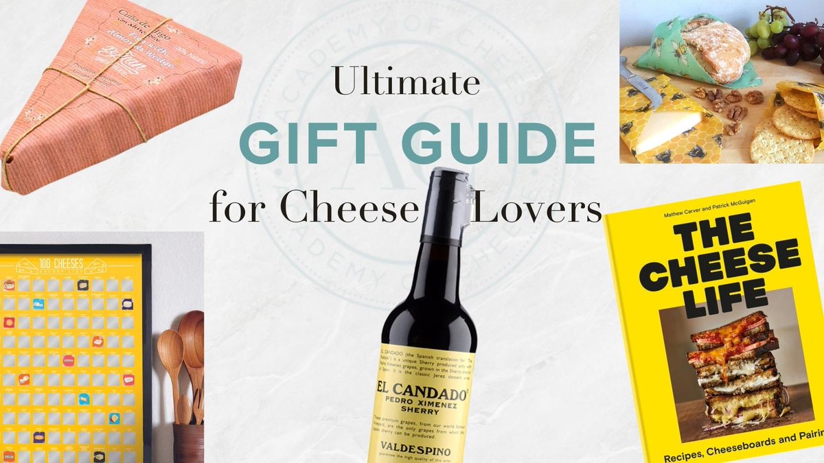 TOP GIFTS FOR CHEESE LOVERS: Whether you're buying for a Boarder or a Chugger, our Christmas Gift Guide is packed full of perfect presents: from cheese-making kits & deluxe knife sets, to hampers brimming with only the flavoursome of cheeses. hubs.la/Q029pPvX0