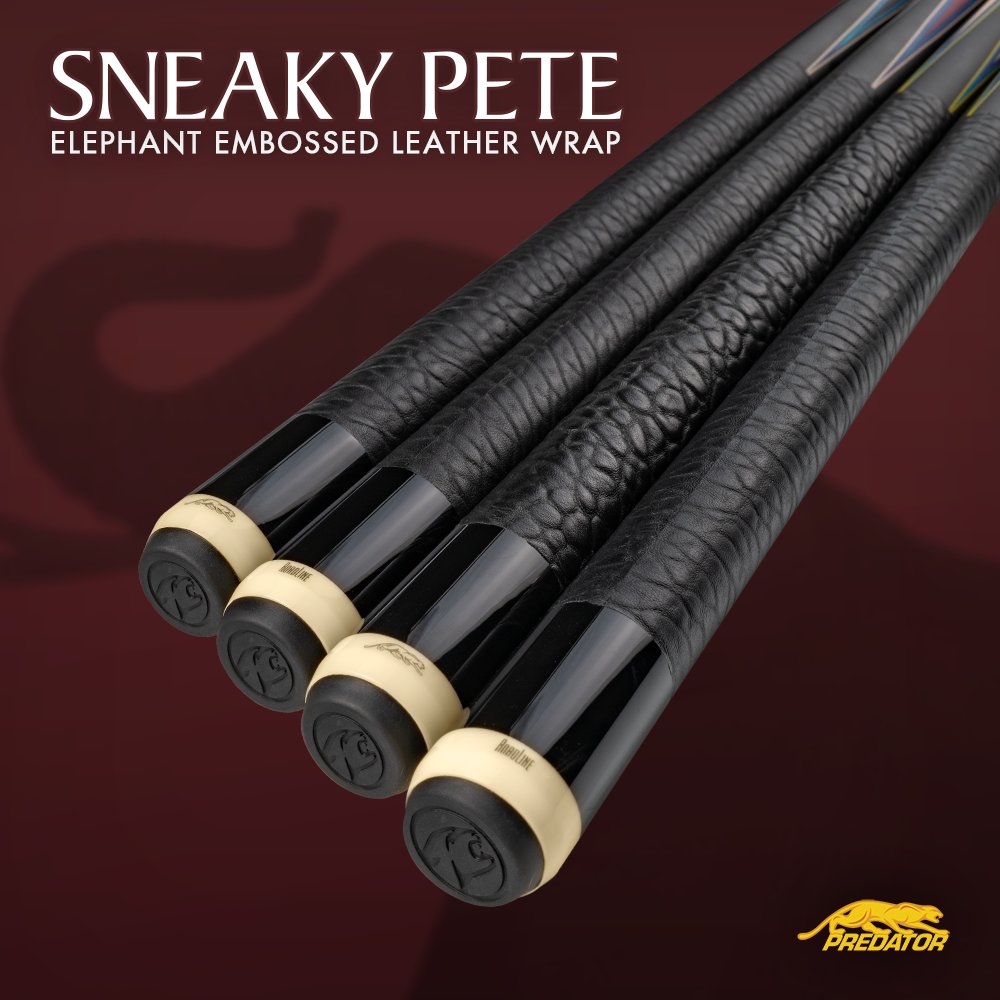 PredatorCues's tweet image. A leather wrap with an elephant embossed pattern, complete with the strength and solid feel of True Splice cue construction.

Engineered for Winning: predatorcues.me/478y2sq

#WoodenCues #PoolCue #PredatorCues
