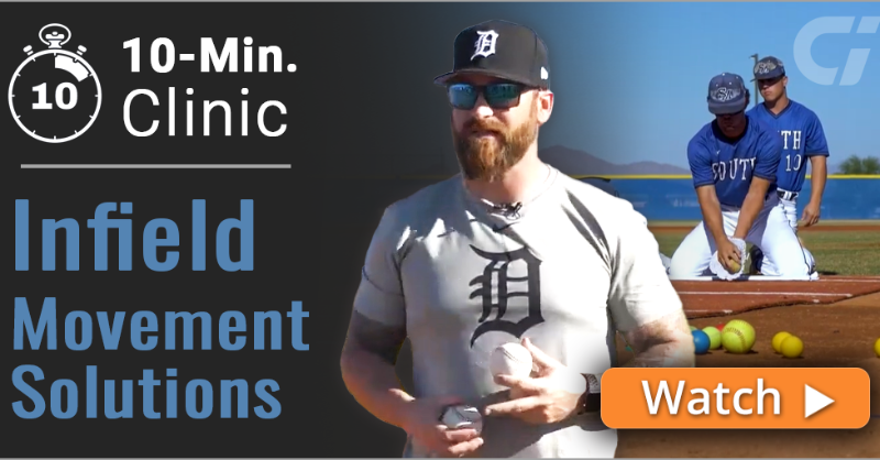 BAcoachinsider's tweet photo. ⚾ NEW 10-Minute Clinic: Infield Movement Solutions ⚾

Assistant Coach @BillyBallTime7 of @UW_Baseball shares infield movement drills and concepts. 

Watch the full video here: https://t.co/yTZKddt3tB