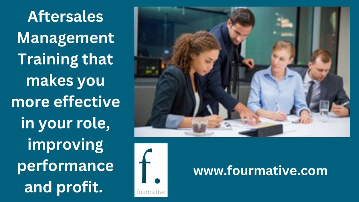 FourmativeL's tweet image. Aftersales Management Training that makes you more effective in your role, improving performance and profit. 

We are launching a brand-new training programme developed specifically for Service/Aftersales Managers of Franchised Dealers. 

…mited-142268649.hubspotpagebuilder.eu/impact-managem…