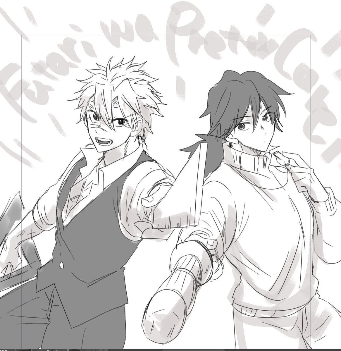 5巻と6巻並べたらこうなんのかな…
ムネアツユメヒロ… 