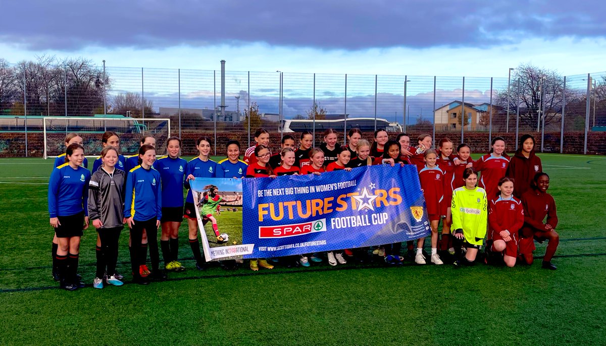 Williamwood HS (@williamwoodhs) on Twitter photo Amazing achievement from our S1-2 Girls football team who have qualified to the national finals of the <a href="/SPARScotland/">SPAR Scotland</a> Future Starts Tournament for the second year running βοΈπ€©
Looking forward to playing at Broadwood Stadium in March β½οΈπ₯
#WWHSambition Amazing achievement from our S1-2 Girls football team who have qualified to the national finals of the <a href="/SPARScotland/">SPAR Scotland</a> Future Starts Tournament for the second year running βοΈπ€©
Looking forward to playing at Broadwood Stadium in March β½οΈπ₯
#WWHSambition