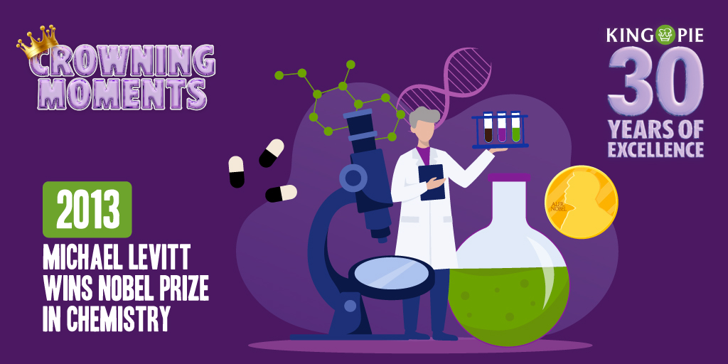 In a true testament to the brilliance of South Africans, Prof. Michael Levitt shared the win of the Nobel Prize in Chemistry for his work with chemical reactions and quantum physics. ⚗️🧪

#CrowningMoments #30YearsOfExcellence