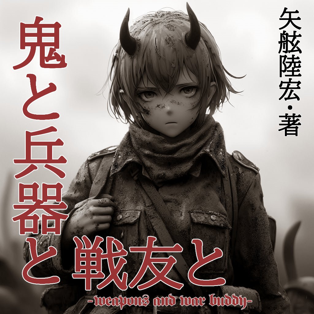 『鬼と兵器と戦友と』
英雄でも戦略家でもない、ただの一歩兵の少女視点で描かれる兵隊戦記です。硝煙と泥臭さが好きな人は是非読んでみてください。
#架空戦記
#カクヨム
 https://t.co/FNbIc9JO9T 