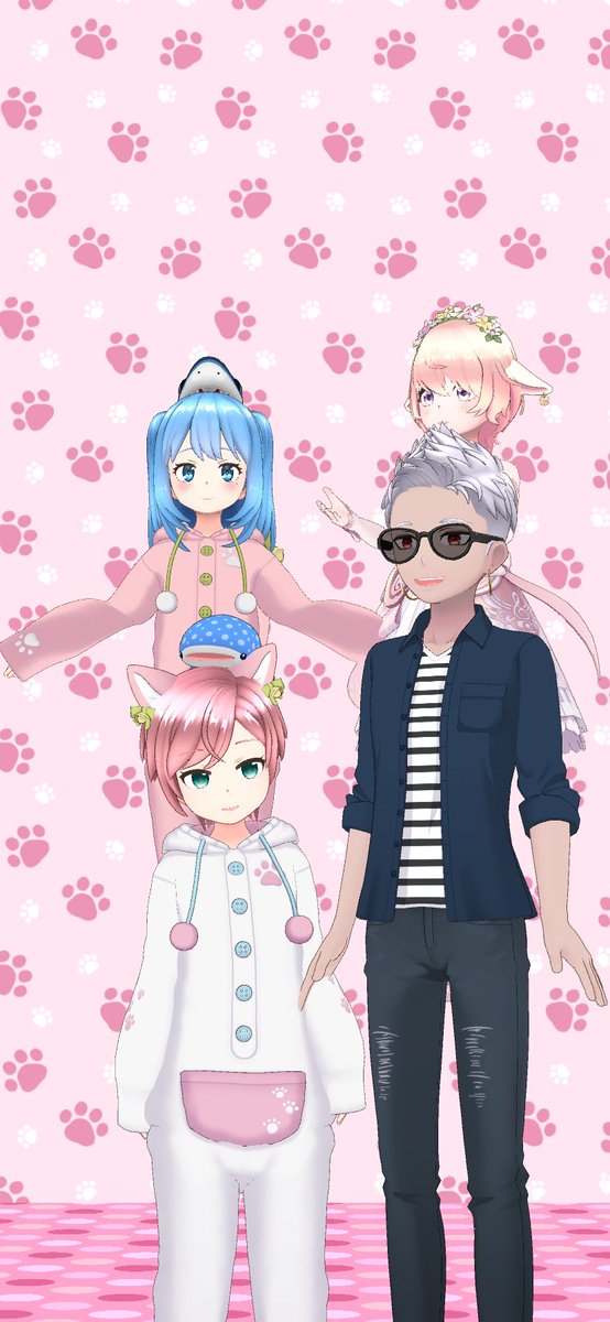 jade_reality's tweet photo. 配信ありがとうございましたー！🕴️☪️
ポーズ合わせようとして失敗したスクショです https://t.co/sDCQJgKF9T