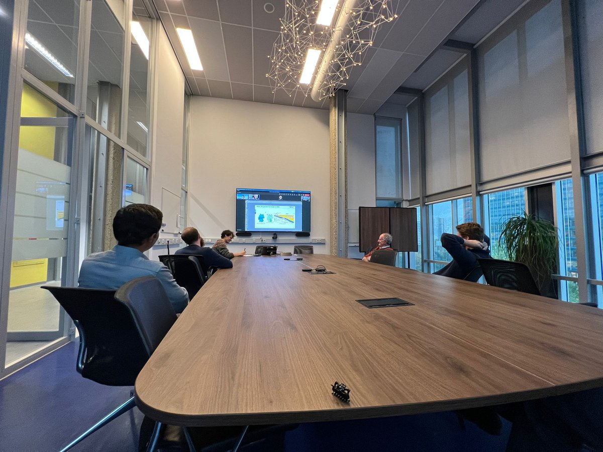 TUD_AppliedGeo's tweet photo. Today we don't have a #AppliedGeology #ScienceMeeting but we would like to share with you one that happened some weeks ago: dr. Rahul Prabhakaran talked to the group about his post-doctoral research on a #geothermal target in Germany. https://t.co/Vw1KAnRmkh
