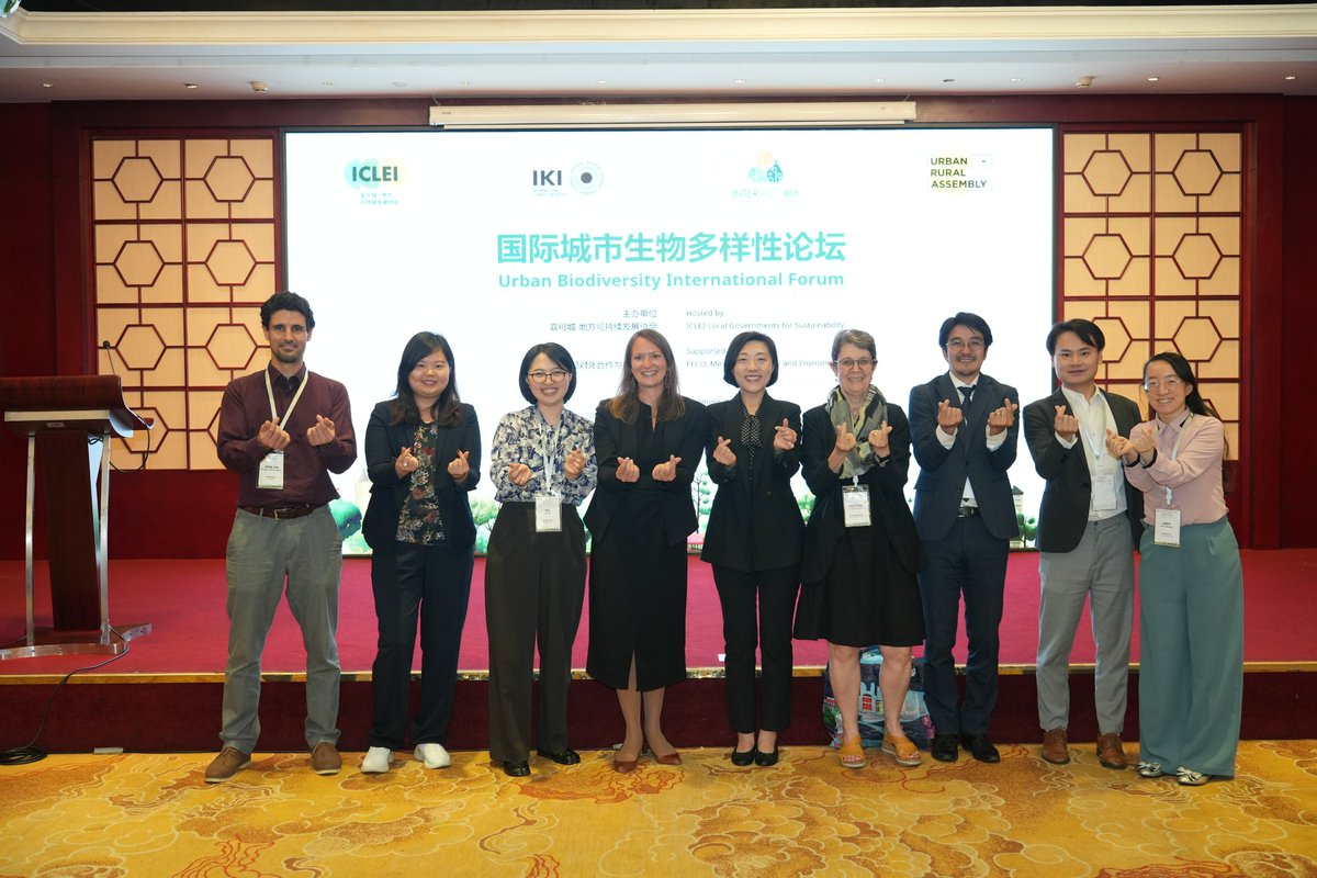 We were thrilled to attend the #Kunming Urban #Biodiversity Forum to present the #Berlin #Urban Nature Pact The Pact is led by & for cities ready to lead the implementation of bold biodiversity action🌱 Discover how the Pact is supporting local action👇 citieswithnature.org/berlin-urban-n…