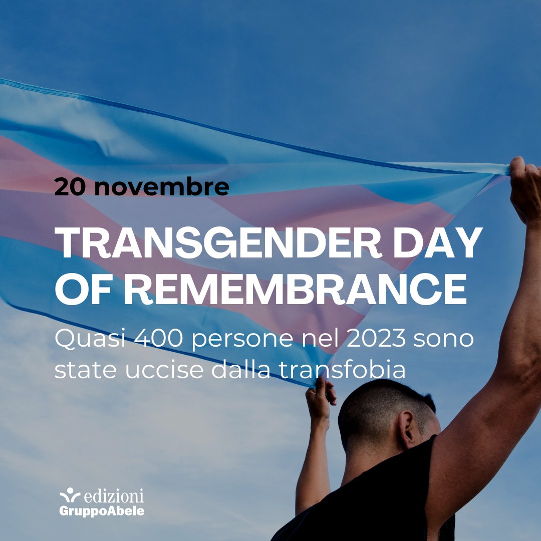 Il 20 novembre si commemora il #tdor, transgender day of remembrance. In memoria e ricordo di tutte le persone vittime della transfobia: nel 2023 sono quasi 400. Storie spezzate e spesso dimenticate, vittime di una società tossica e patriarcale.