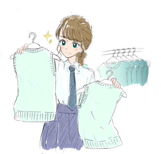 「clothes hanger」 illustration images(Latest｜RT&Fav:50)