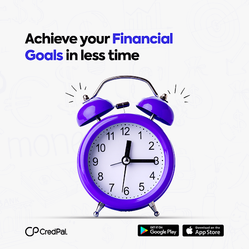 CredPal's tweet photo. How long would it take you to achieve your
financial goals?

Do it in less time with CredPal.

Simply log into the CredPal app or click the link in bio
to start building wealth.

#BeatInflation #WealthBuilding #buildwealth #savings
#wealth #goals2023 #2023resolution #CreditCard
#creditscore
