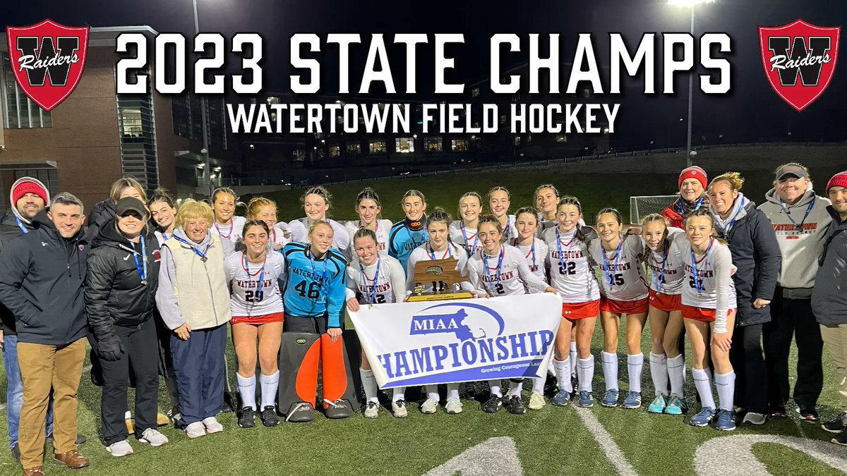 Massachusetts High School State Champions: Congratulations to Watertown High School for winning the 2023 MIAA Division 3 State Championship!
