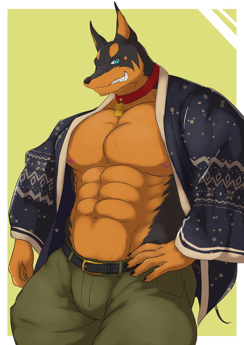 2hでこれくらいか…
たぶんドーベルマンお兄さんになんらかの服を着せたかったのだと思われます